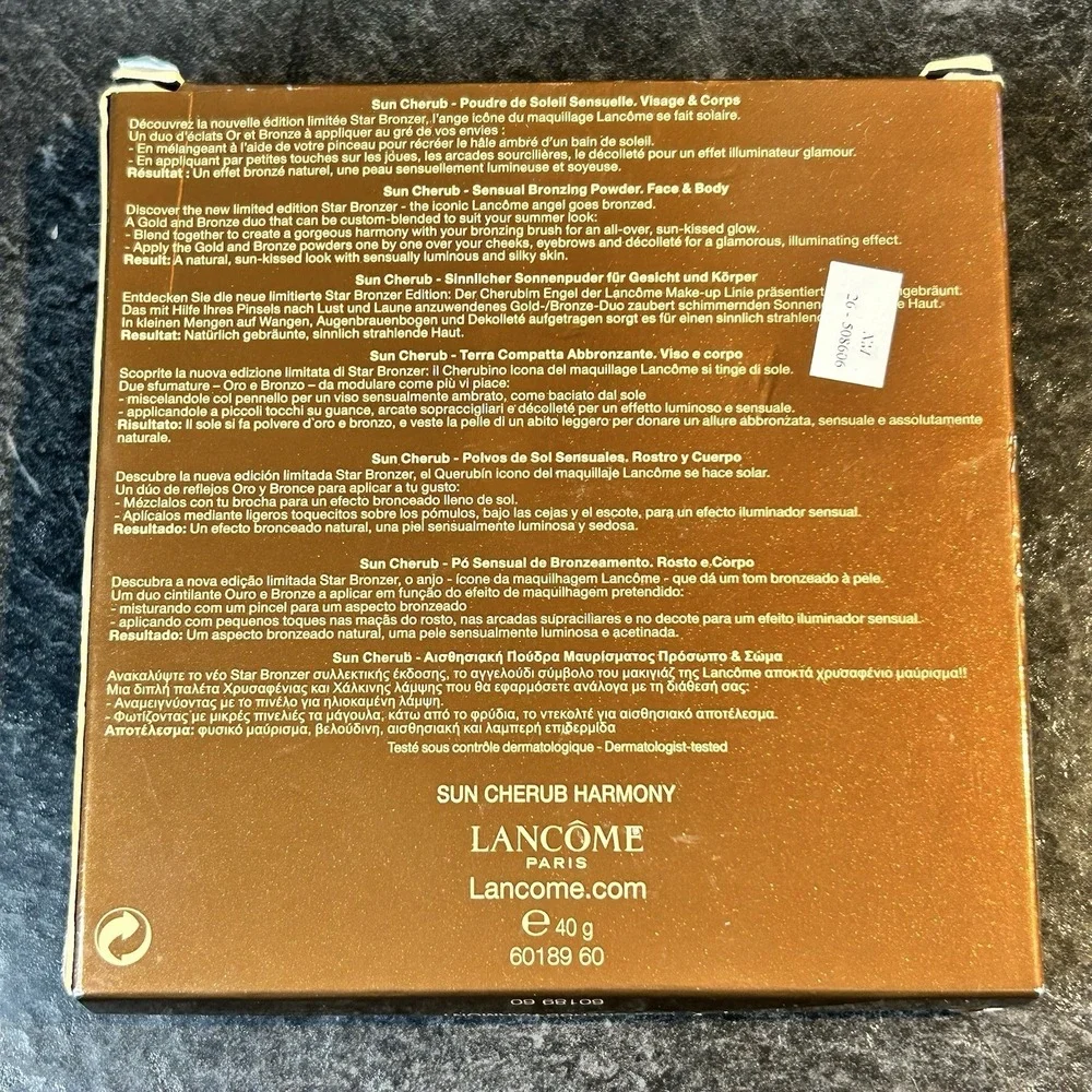 NEW Lancome Star Bronzer SUN CHERUB HARMONY Oversized Face & Body Highlighter